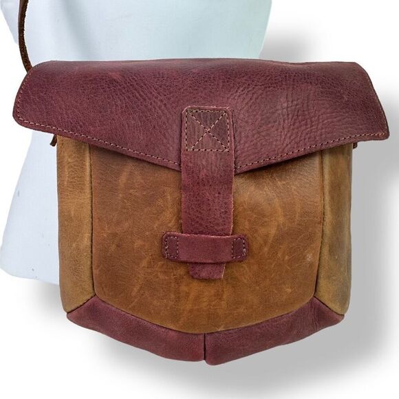 Hide & Drink Prisma Crossbody Bag Bohemian Western Cowgirl Handmade Boho Leather - Picture 1 of 11